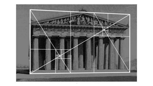 The Parthenon's design also relies on the Golden Rectangle. (Courtesy of Doug Patt)