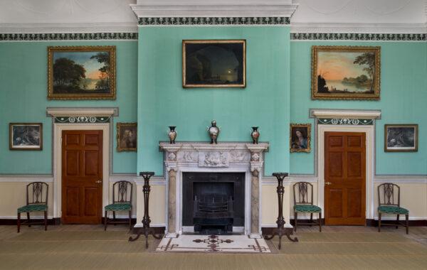 The New Room was the last addition to the mansion. (Gavin Ashworth/(Courtesy of George Washington’s Mount Vernon)