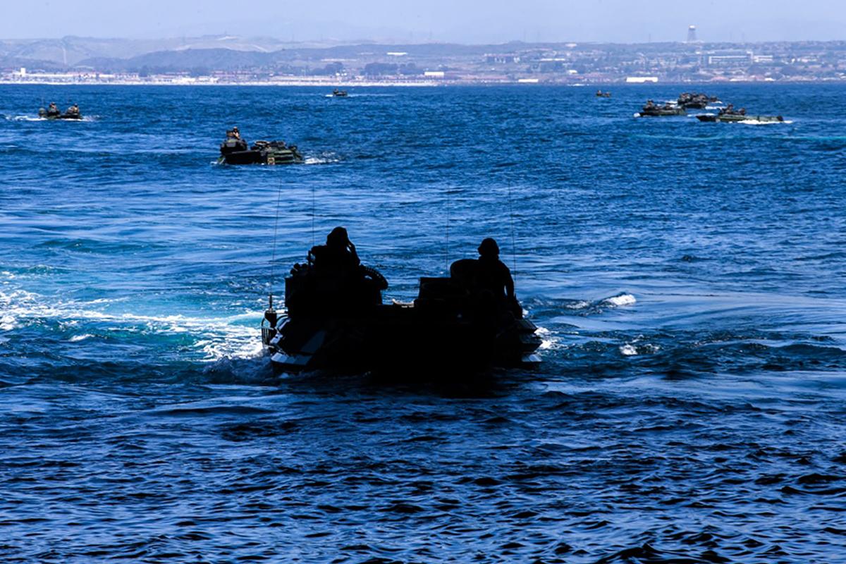 Seven missing Marines and one sailor are feared dead after a training accident with an amphibious assault vehicle off the coast of Southern California. (Staff Sgt. Kassie McDole/U.S. Marine Corps)