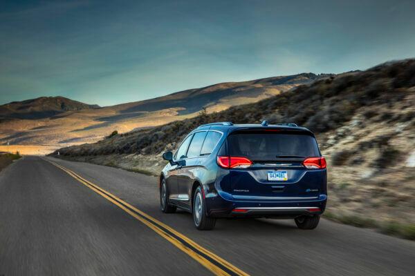 Looking from the back. (Courtesy of Chrysler)