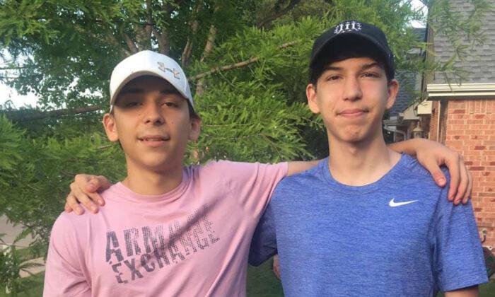 Texas Brothers Clean Trash Cans to Help Family and Raise Money for College Amid Pandemic