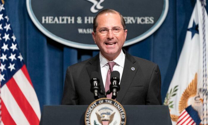 Alex Azar on CCP Coverup of Pandemic: We Learned About the Virus From Taiwan