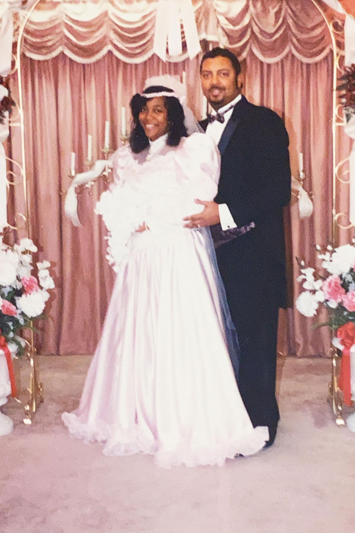 The Robinsons, who were married 35 years. (Courtesy of Delon Adams)
