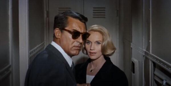 Cary Grant and Eva Marie Saint in “North by Northwest.” (Metro-Goldwyn-Mayer)