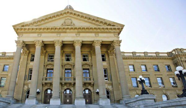The Alberta Legislature in a file photo. (The Canadian Press/Jason Franson)