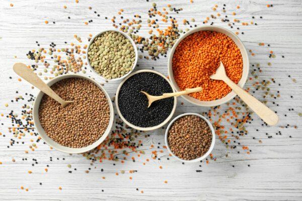 Lentils and other pulses, which come in a huge variety of colors, flavors, and qualities, are a year-round staple on Indian tables. (Africa Studio/Shutterstock)