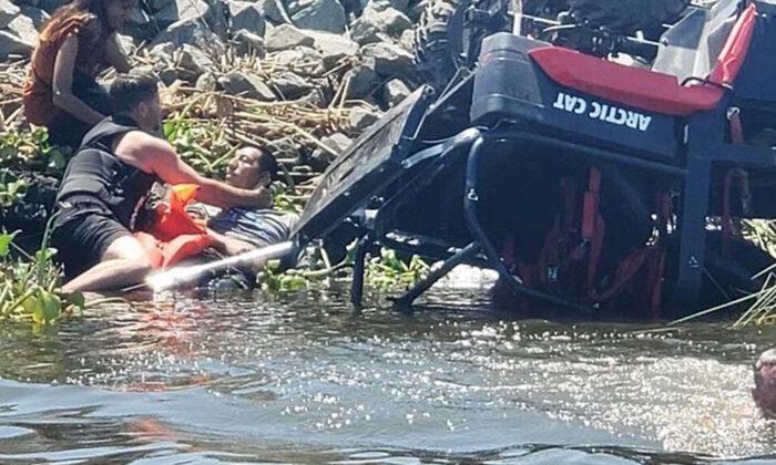 Off-Duty Sheriff’s Deputy Out Boating Saves 3 People’s Lives After ATV Crashes Into Delta