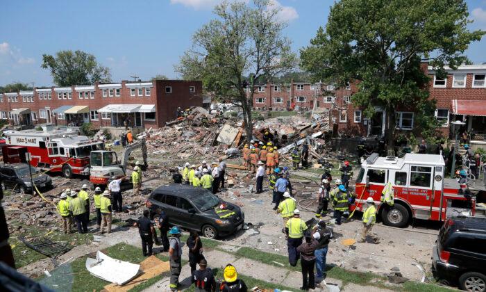 Large Explosion Reported in Baltimore, Say Fire Officials