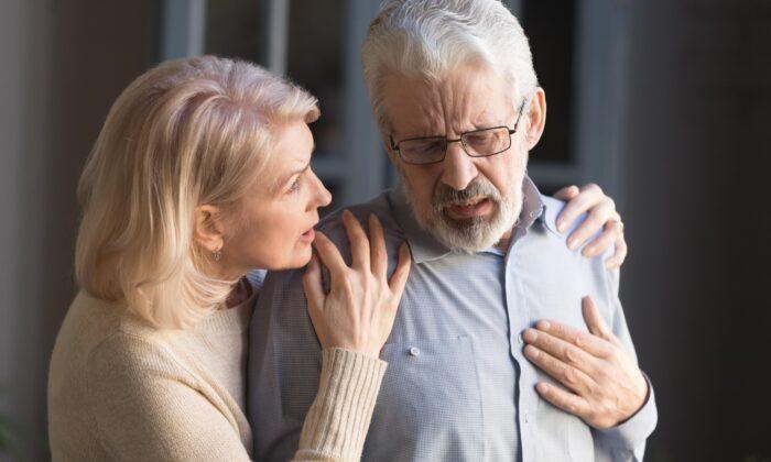 Psychological Stress Associated With Chest Pain in People With Heart Disease