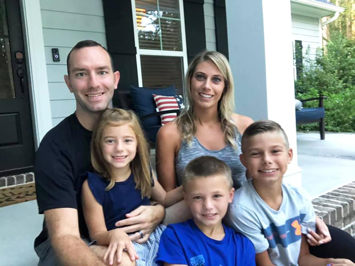 Tim Ebert is survived by his wife of seven years, Lindsay Ebert; daughter Tinley, 6; and sons Bryce, 12, and Brayden, 9. (Courtesy of <a href="https://www.facebook.com/lindsayebert13">Lindsay Ebert</a>)