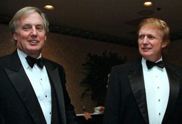 Robert Trump (L) and Donald Trump at an event in New York on Nov. 3, 1999. (Diane Bonadreff/AP Photo)
