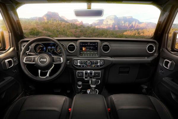 The interior. (Courtesy of Jeep)