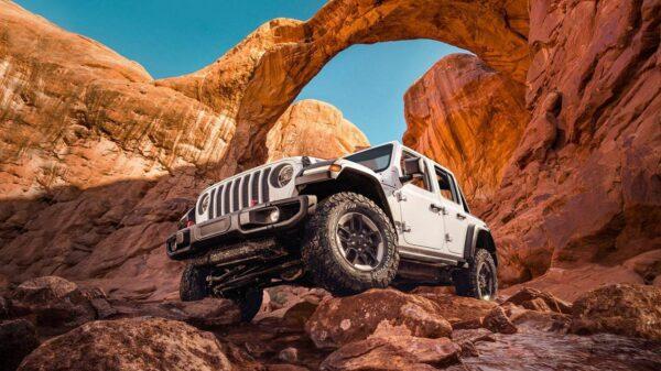Conquering wilderness. (Courtesy of Jeep)