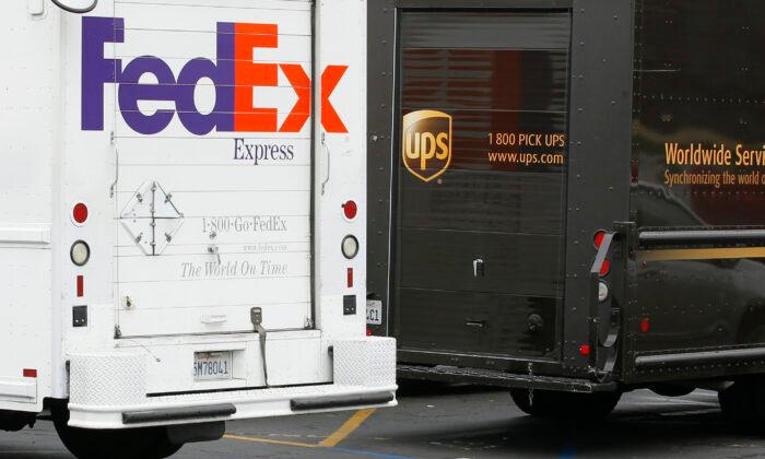 FedEx, Transports, Flash Bright Yellow to the Markets