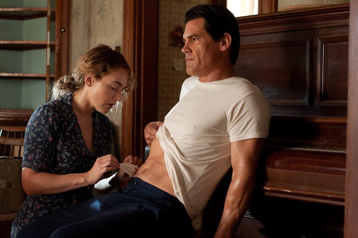 Kate Winslet stitches up Josh Brolin in "Labor Day." (Dale Robinette/Paramount Pictures)