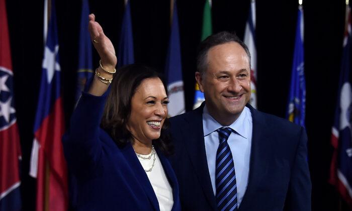 Kamala Harris’s Husband Takes Leave From Law Firm