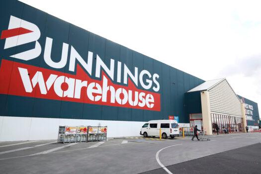 Bunnings Warehouse is seen in Maribyrnong on August 04, 2020 in Melbourne, Australia. (Daniel Pockett/Getty Images)