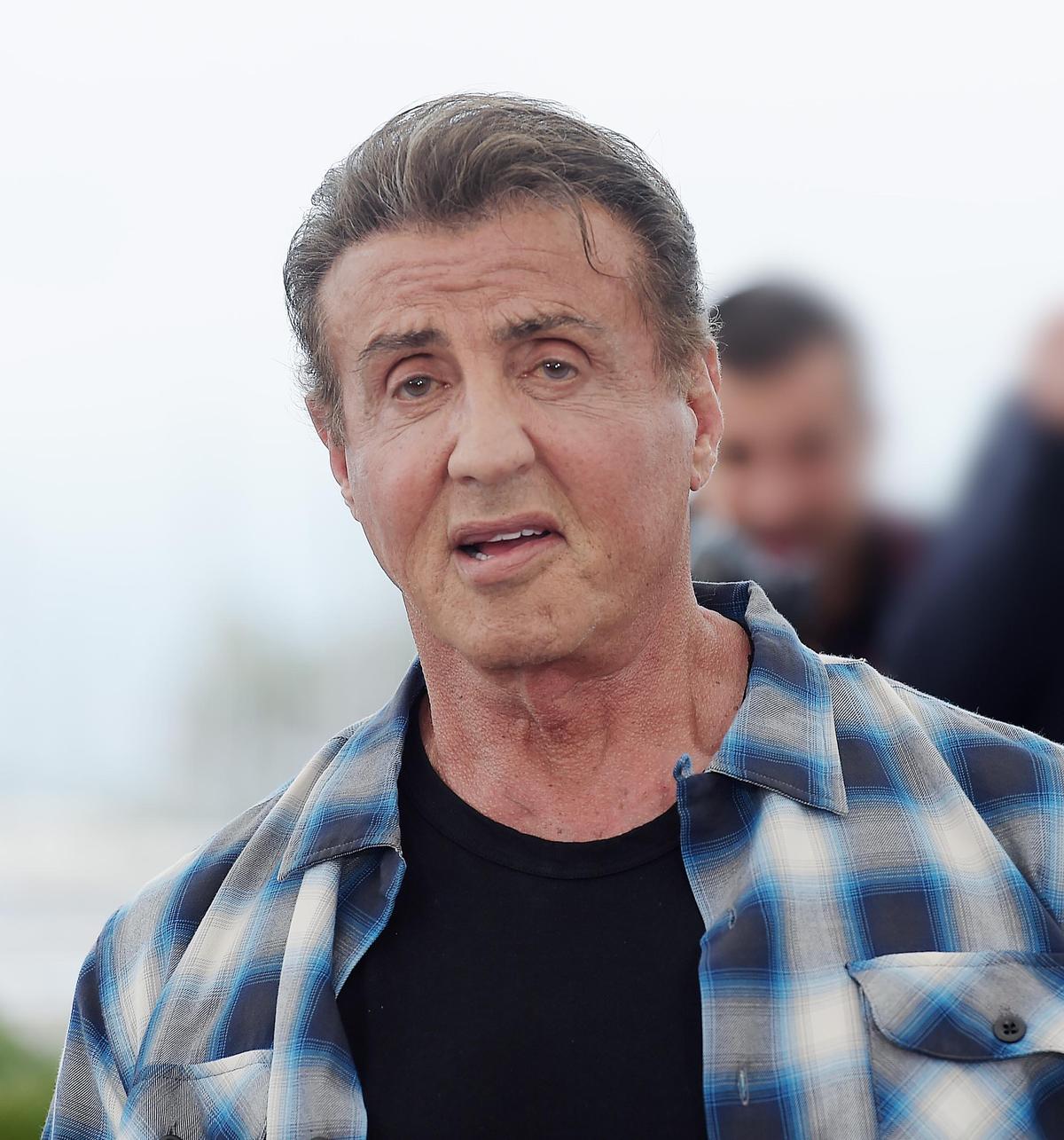 Sylvester Stallone attends the photocall for Sylvester Stallone & Rambo V: Last Blood during the 72nd annual Cannes Film Festival on May 24, 2019, in Cannes, France. (Antony Jones/Getty Images)