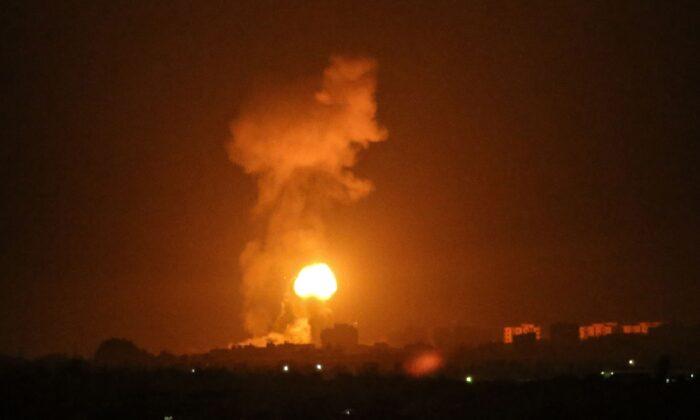 Explosions Rock Gaza, Israel Says It Hit Hamas Rocket Factory