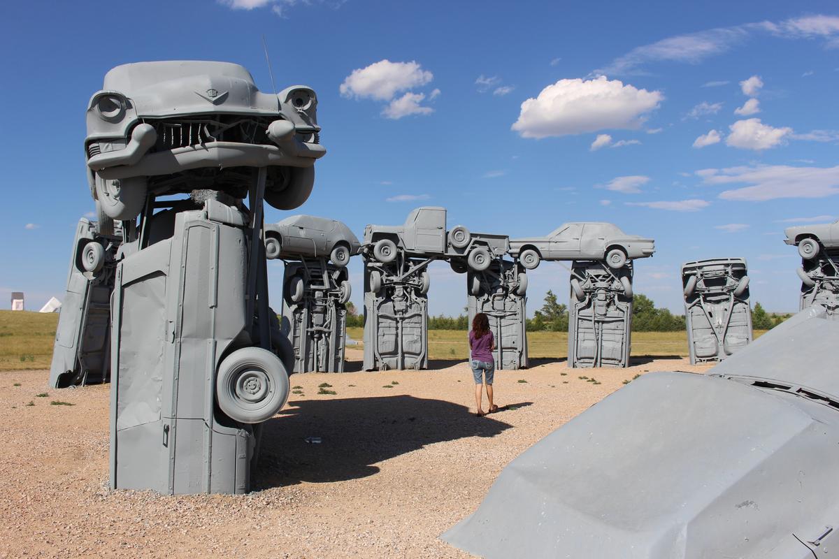 Carhenge, a quirky attraction in Alliance. (Janna Graber)
