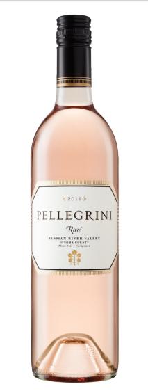 Pellegrini 2019 Rose, Russian River Valley. (Courtesy of Pellegrini Wine Company)