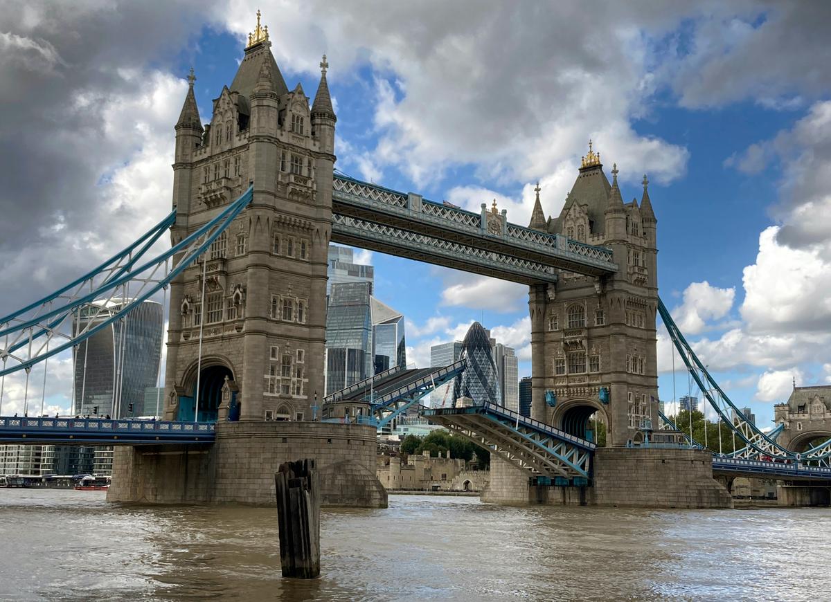 London’s Famous Tower Bridge Gets Stuck in an Open Position