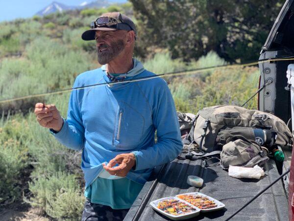 Fly fishing guide Scott Flint. (Skye Sherman)