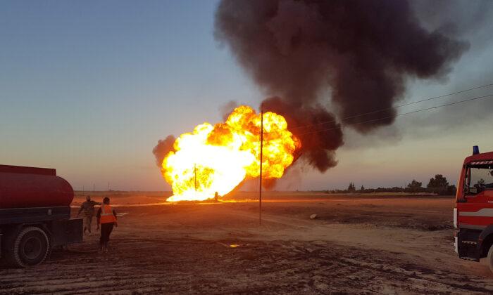 Syria Says Pipeline Blast Was Terrorist Attack, US Suspects ISIS