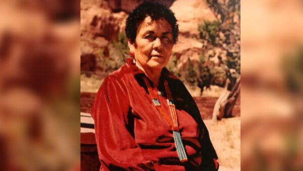 Michael B. Slim's grandmother Alyce Slim in Window Rock, on the Navajo Nation, Ariz., in an undated photo. (Michael B. Slim via AP)