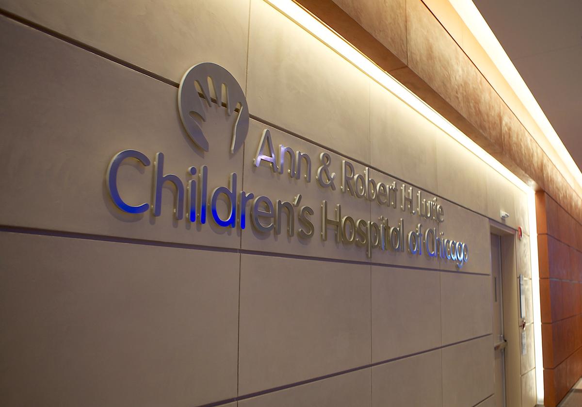 Inside Ann & Robert H. Lurie Children's Hospital of Chicago, Illinois. (Jeff Schear/Getty Images)
