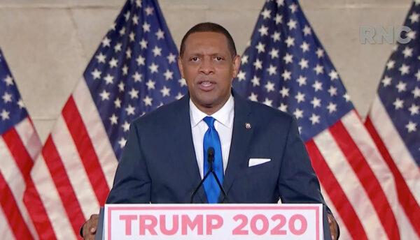 Rep. Vernon Jones (D-Ga.) addresses the virtual Republican National Convention on Aug. 24, 2020. (Courtesy of the Committee on Arrangements for the 2020 Republican National Committee via Getty Images)