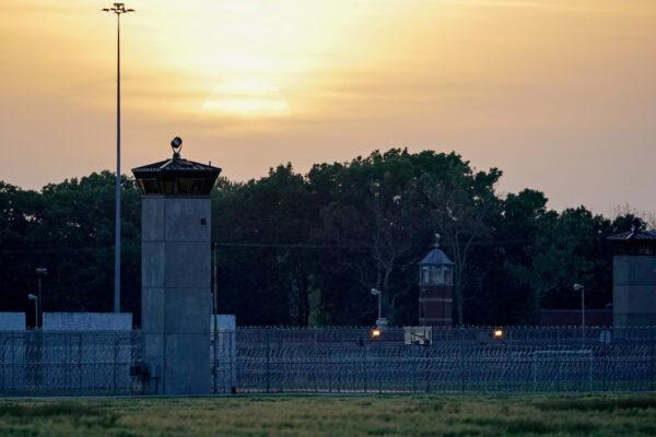 The Federal Corrections Complex in Terre Haute, Indiana, on May 22, 2019. (Bryan Woolston/Reuters)