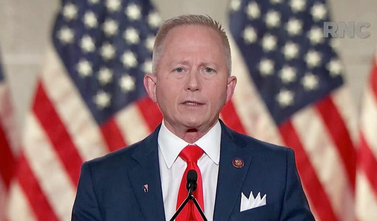 Rep. Jeff Van Drew (R-N.J.) addresses the virtual convention on August 27, 2020. (Photo Courtesy of the Committee on Arrangements for the 2020 Republican National Committee via Getty Images)