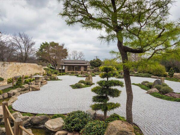 The Japanese Garden of Peace includes a replica of the study of Japanese Admiral Heihachiro Togo, a military genius famed for his role in the Russo-Japanese War. (National Museum of the Pacific War)