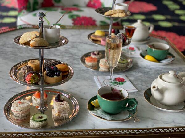 Afternoon tea at the Grand Hotel. (Skye Sherman)