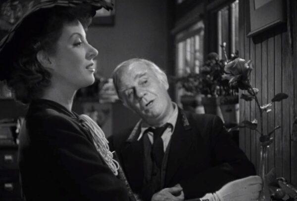 Greer Garson  and Henry Travers in “Mrs. Miniver.” (MGM)