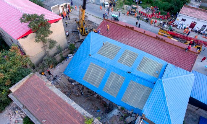 Restaurant in Northern China Collapses During Birthday Party, Killing 29