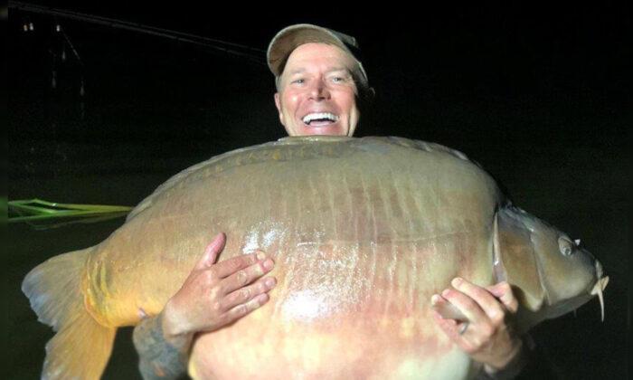 British Angler Says He ‘Wasn’t Fishing for a World Record,’ Reeled In Massive 112lb Carp