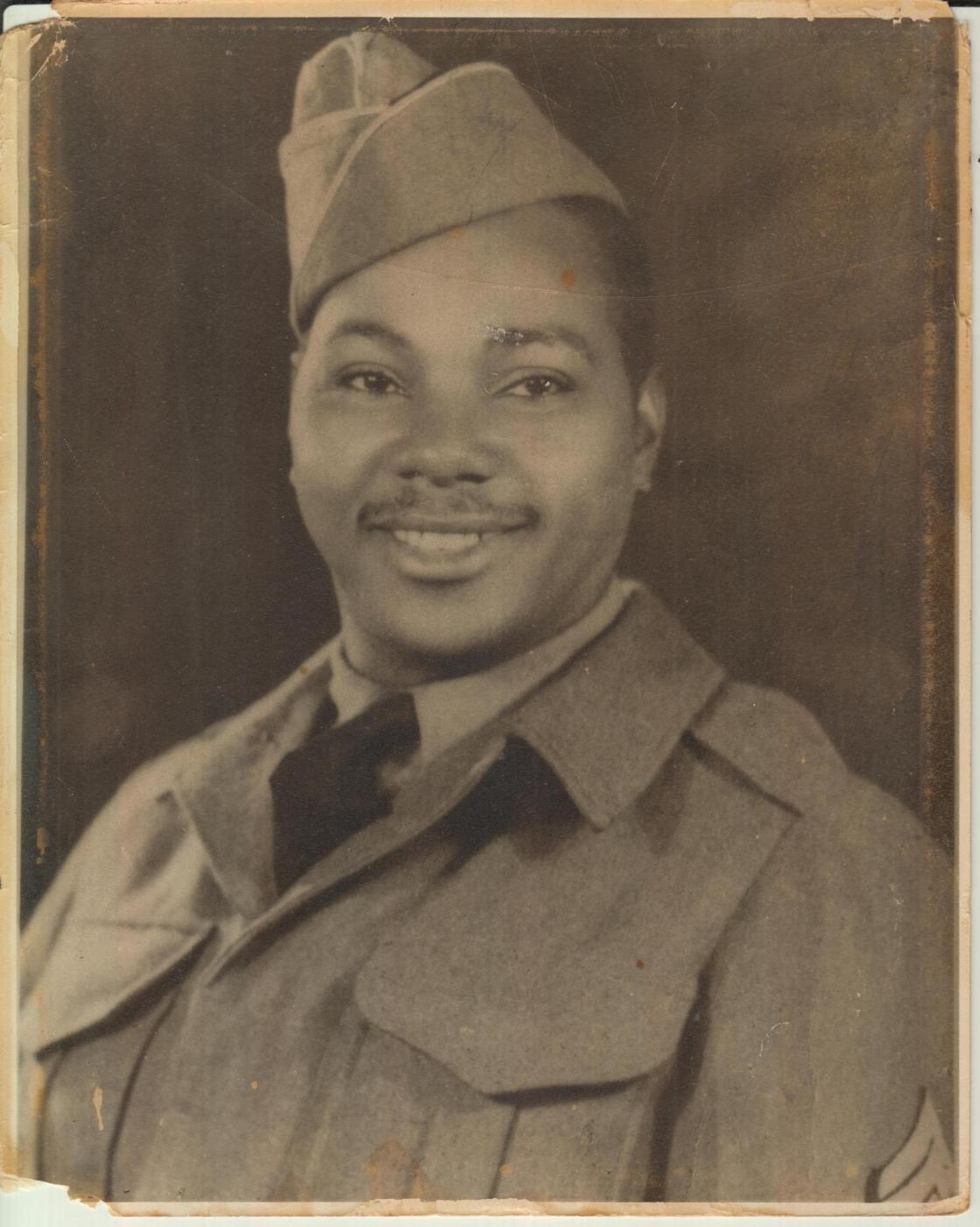 Lawrence Brooks in his younger days. (Courtesy of The National WWII Museum)