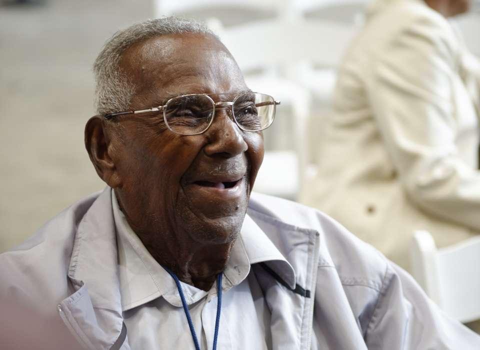 The nation's oldest living World War II veteran all set to turn 111. (Courtesy of The National WWII Museum)