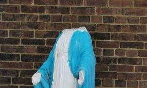 ‘Horrible Act of Vandalism’: Statue in Front of Toronto Church Beheaded