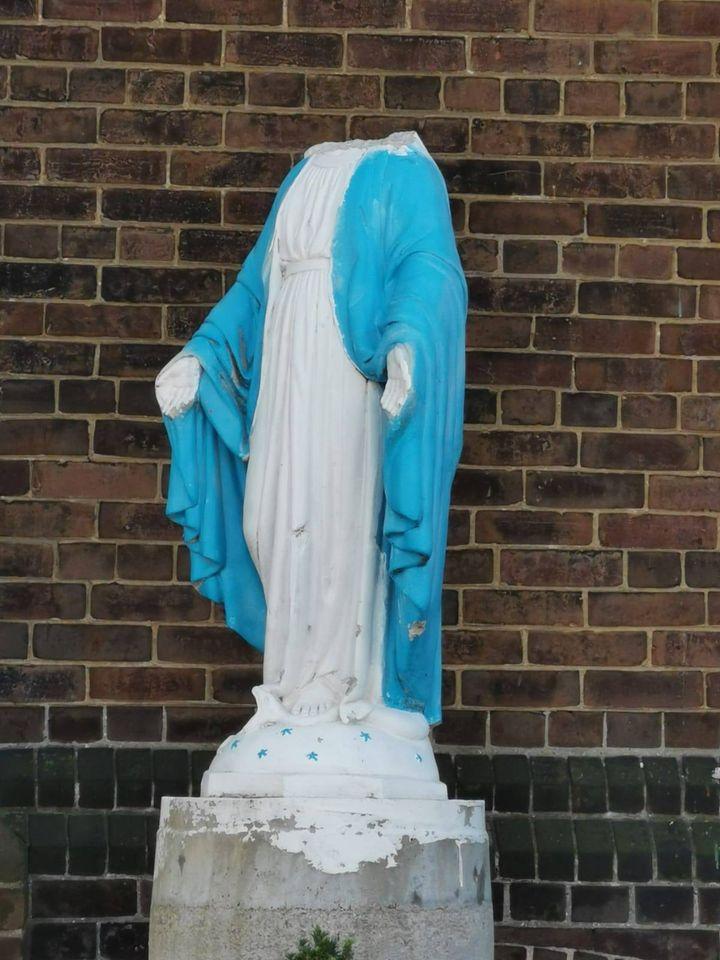 ‘Horrible Act of Vandalism’: Statue in Front of Toronto Church Beheaded