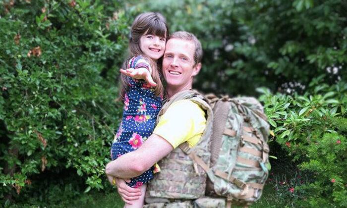Army Major Completes 700-Mile Trek Barefoot to Raise Funds for Daughter’s Treatment