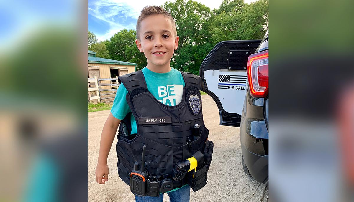 10-Year-Old Ohio Boy Has Raised Over $315,000 to Provide 257 K-9 Bulletproof Vests
