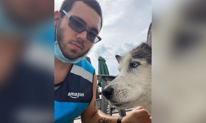 An Amazon Delivery Driver Saves a Dog After Hearing an ‘Eerie Noise’ During His Shift