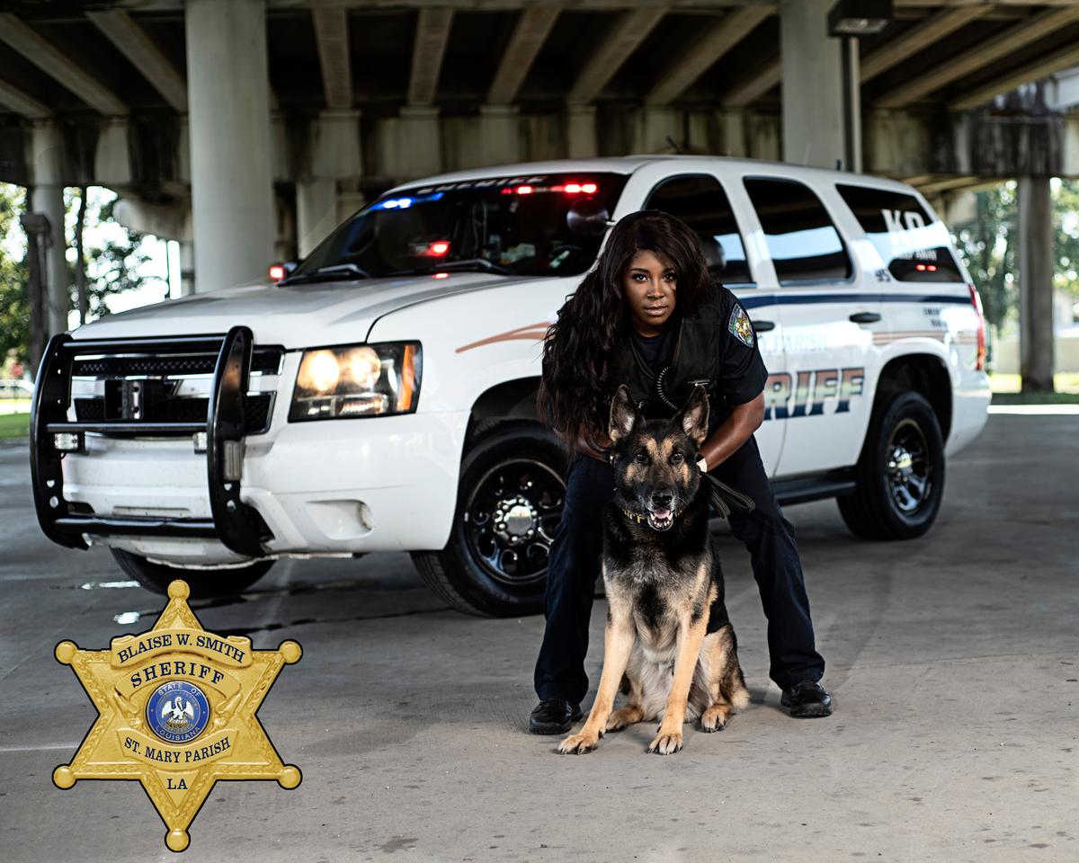 Deputy Danielle Wilson and K9 Officer Jace. (<a href="https://www.stmaryso.com/press_view.php?id=1996">St. Mary Parish Sheriff's Office</a>)