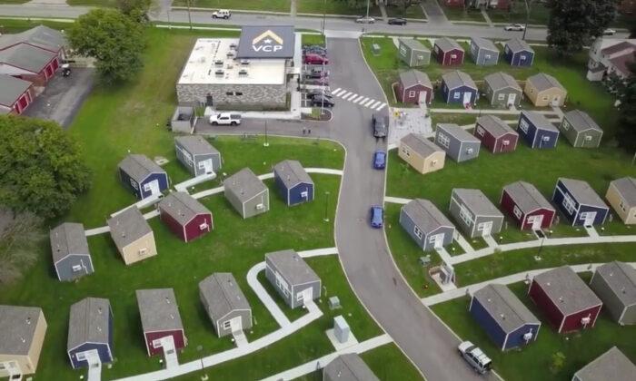 Village of Tiny Homes Gives Hope to US Veterans Struggling to Get Back on Their Feet