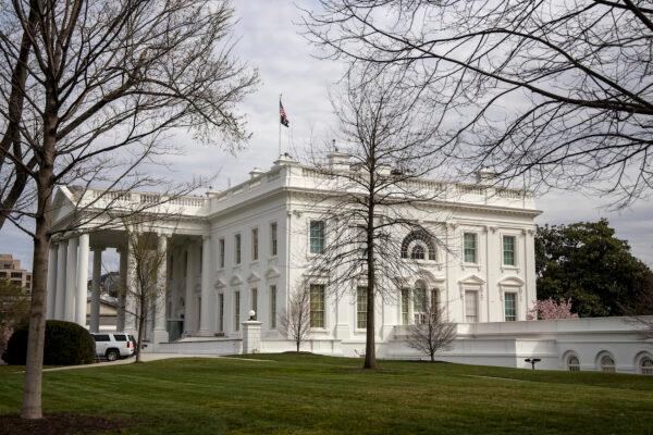 The White House in Washington, on March 14, 2020. (Tasos Katopodis/Getty Images)