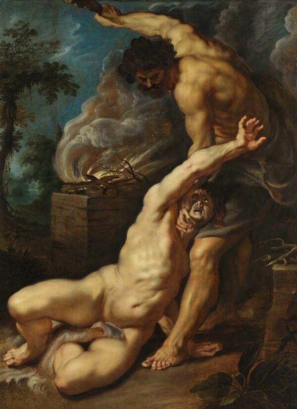 “Cain Slaying Abel,” 1608-9, by Peter Paul Rubens. The Courtauld Institute of Art, London. (Public Domain)