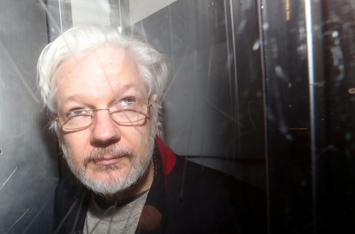 WikiLeaks' founder Julian Assange leaves Westminster Magistrates Court in London, Britain, on Jan. 13, 2020. (Simon Dawson/Reuters)